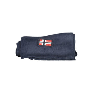 Norway 1963 Blue Marabou Men Scarf - Ginchy