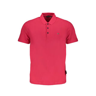 Napapijri Pink Cotton Polo Shirt - Ginchy