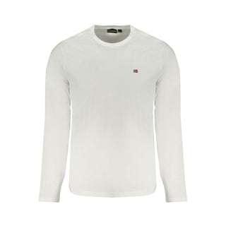 Napapijri White Cotton T-Shirt - Ginchy