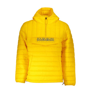 Napapijri Yellow Polyamide Men Jacket - Ginchy