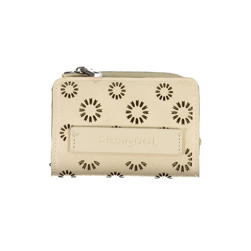 Desigual Beige Polyethylene Wallet - Ginchy