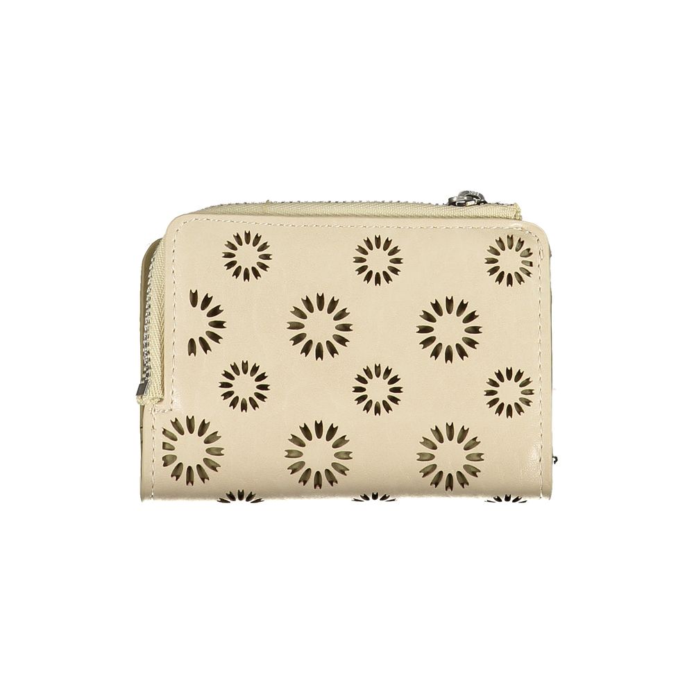 Desigual Beige Polyethylene Wallet - Ginchy