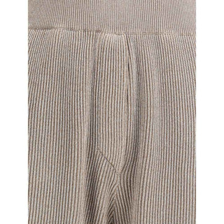 Brunello Cucinelli Ribbed lurex Pants
