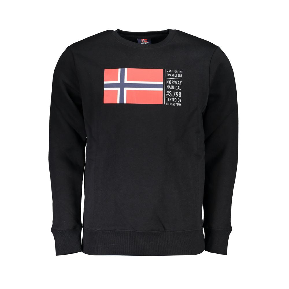 Norway 1963 Black Cotton Sweater - Ginchy