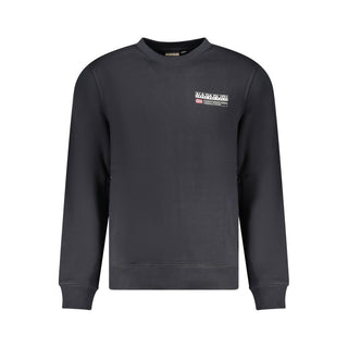 Napapijri Black Cotton Sweater - Ginchy