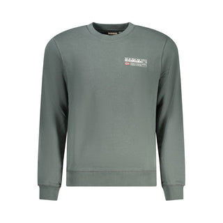 Napapijri Green Cotton Sweater - Ginchy