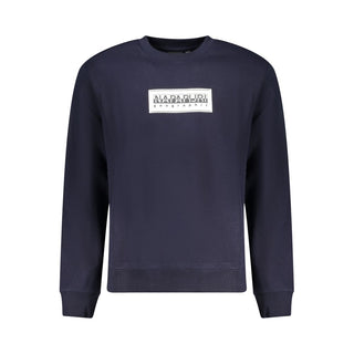 Napapijri Blue Cotton Sweater - Ginchy