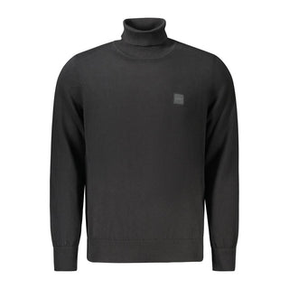 Hugo Boss Black Wool Men Sweater - Ginchy