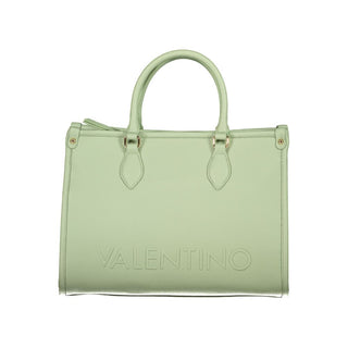 Mario Valentino Green Recycled Handbag with Adjustable Strap