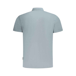 Napapijri Brown Cotton Men Polo Shirt