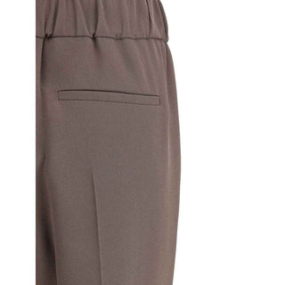 Brunello Cucinelli Gray Acetate Casual Pants