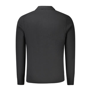 Hugo Boss Black Wool Men Sweater - Ginchy
