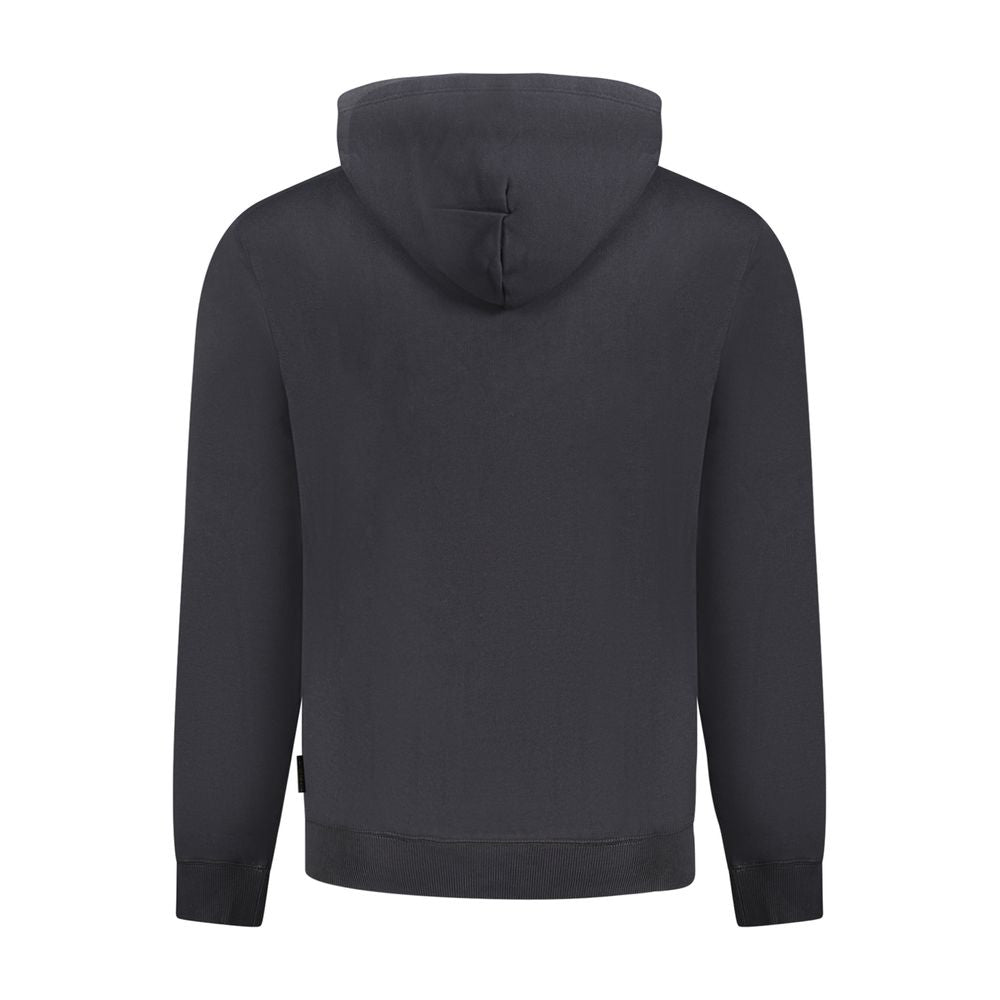 Napapijri Black Cotton Men Sweater - Ginchy
