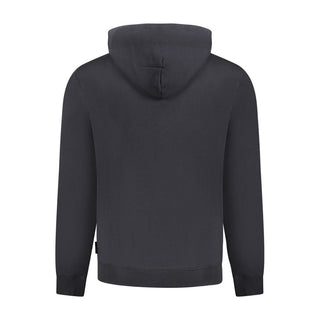 Napapijri Black Cotton Men Sweater - Ginchy