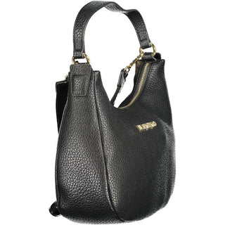 Mario Valentino Black Polyethylene Chic Shoulder Bag