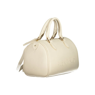 Chic Beige Polyethylene Handbag by Mario Valentino