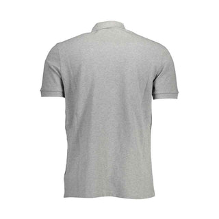 Napapijri Brown Cotton Men Polo Shirt