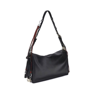 Prada Large Soft Sound Shoulder Bag in Calf Leather