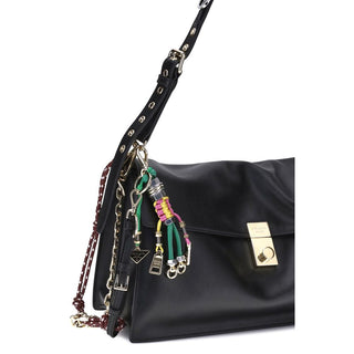 Prada Large Soft Sound Shoulder Bag in Calf Leather