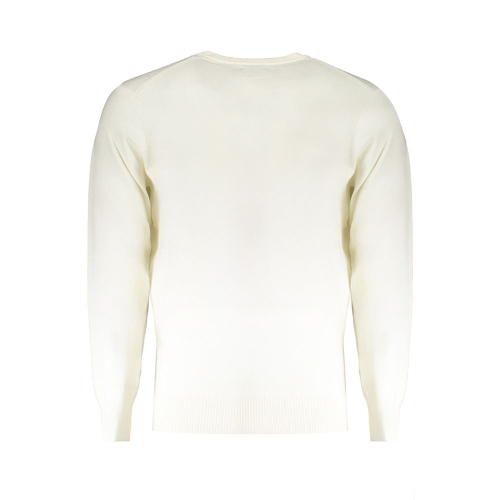 Norway 1963 White Wool Mens Sweater - Ginchy