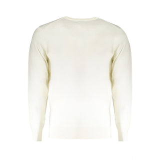 Norway 1963 White Wool Mens Sweater - Ginchy