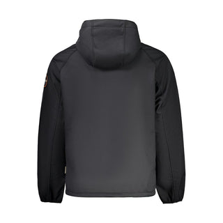 Napapijri Black Polyester Jacket - Ginchy