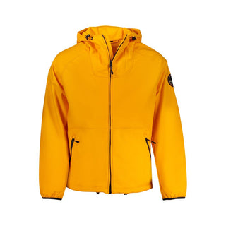 Napapijri Orange Polyester Men Jacket - Ginchy