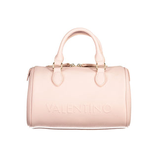 Chic Pink Polyethylene Handbag by Valentino Bags
