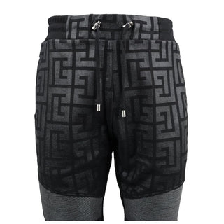 Balmain Black Cotton Jeans & Pant