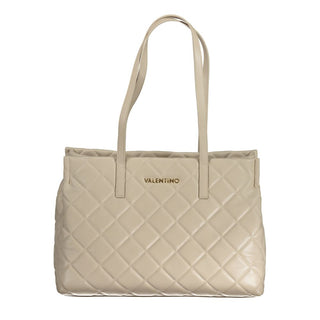 Mario Valentino Beige Polyethylene Handbag - Ginchy