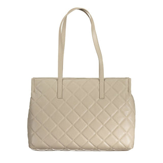 Mario Valentino Beige Polyethylene Handbag - Ginchy