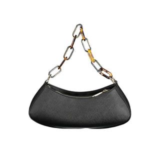 Mario Valentino Black Polyethylene Handbag - Ginchy