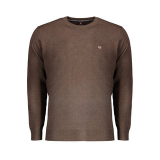 Norway 1963 Brown Wool Men Sweater - Ginchy
