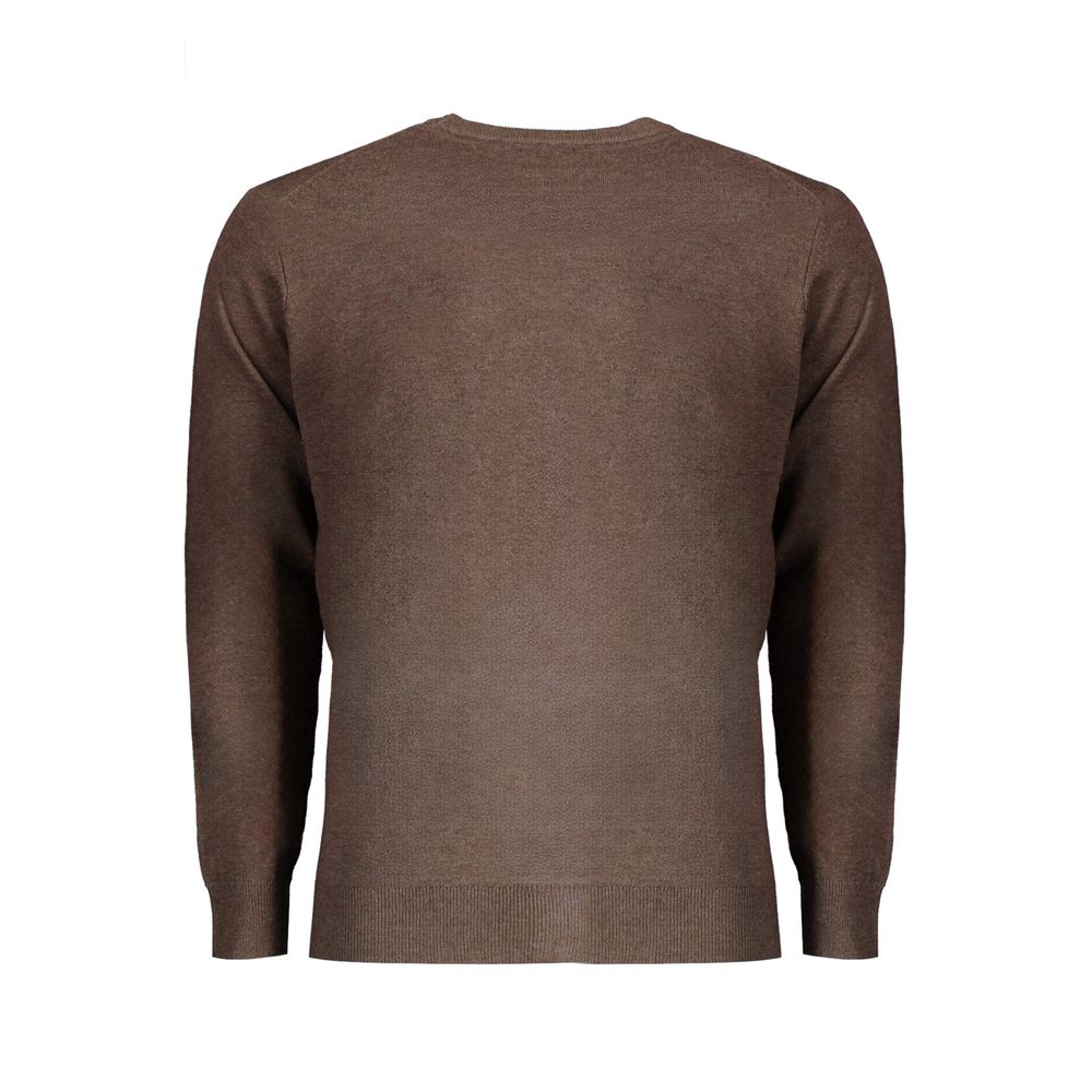 Norway 1963 Brown Wool Men Sweater - Ginchy