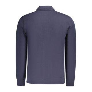 Hugo Boss Blue Cotton Sweater - Ginchy