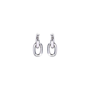 Rabanne Double XL Link Earrings