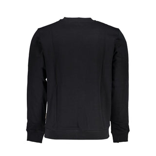 Napapijri Black Cotton Men Sweater - Ginchy