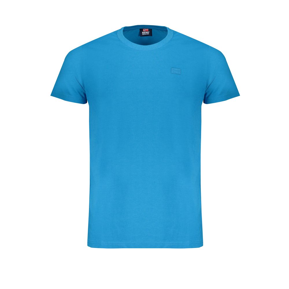 Norway 1963 Blue Cotton T-Shirt - Ginchy