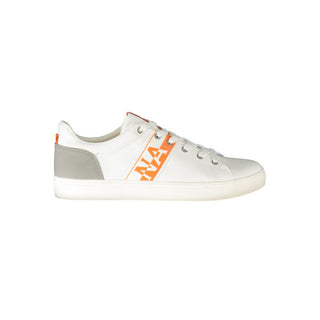 Napapijri White Polyester Sneaker - Ginchy