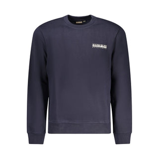 Napapijri Blue Cotton Sweater - Ginchy