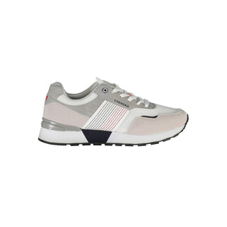 Carrera Sleek White Sneakers with Contrast Details - Ginchy