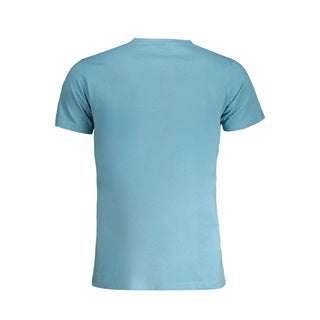 Norway 1963 Light Blue Cotton Men T-Shirt - Ginchy