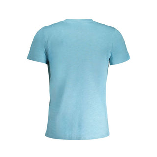 Norway 1963 Light Blue Cotton Men T-Shirt - Ginchy