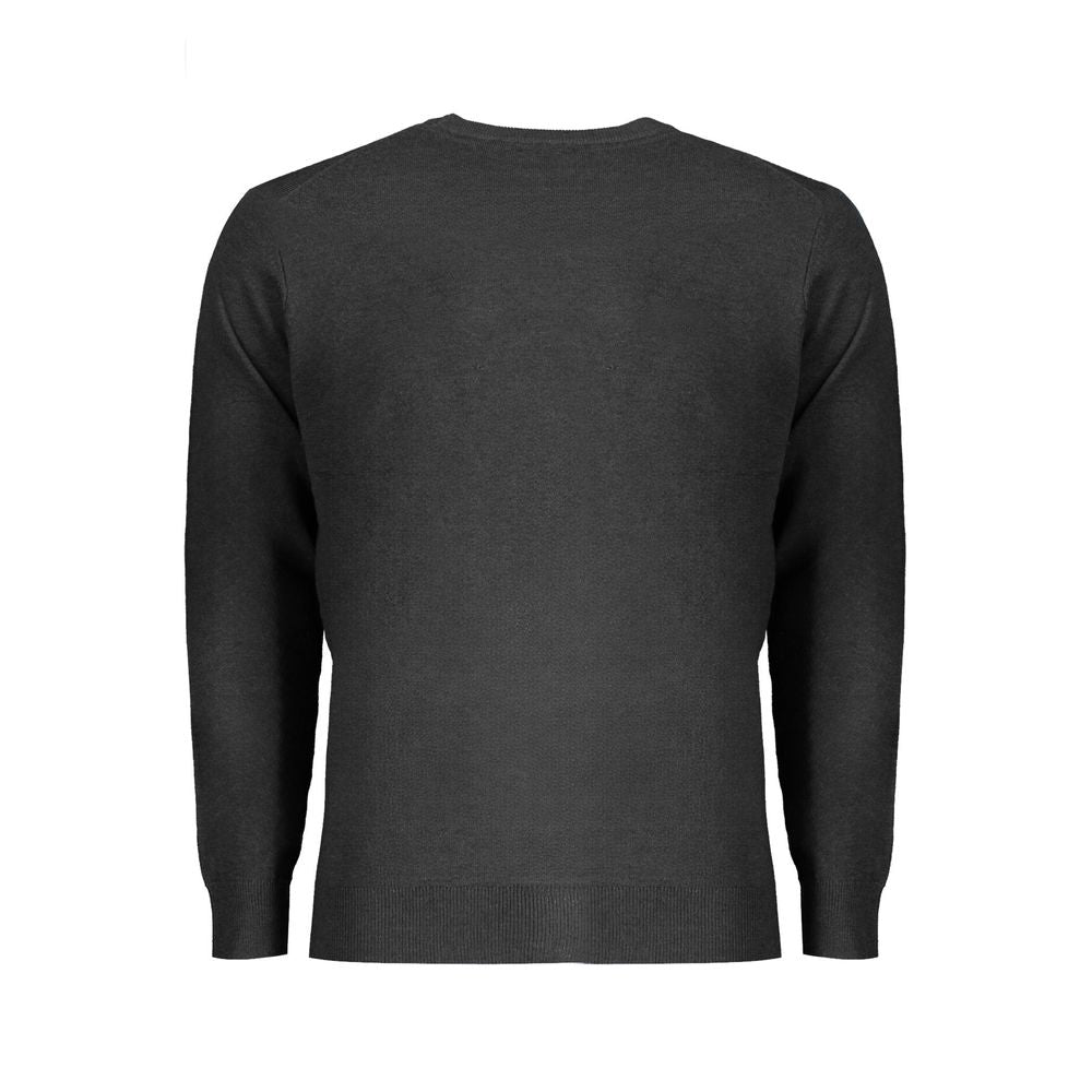 Norway 1963 Black Wool Men Sweater - Ginchy