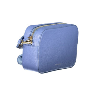 Coccinelle Light Blue Leather Handbag - TEBE Collection