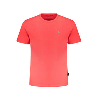 Napapijri Red Cotton T-Shirt - Ginchy