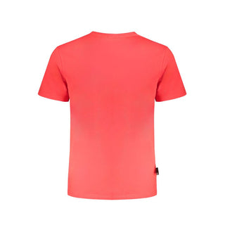 Napapijri Red Cotton T-Shirt - Ginchy