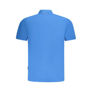 Napapijri Blue Cotton Men Polo Shirt - Ginchy