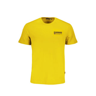 Napapijri Yellow Cotton T-Shirt - Ginchy