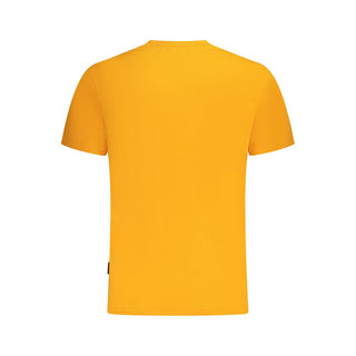 Napapijri Orange Cotton Men T-Shirt - Ginchy